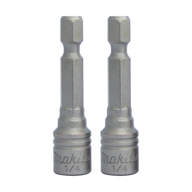 MAKITA 1/4 X 48mm Impact XPS Magnetic Nutsetter Bit - 2 Piece E-18823