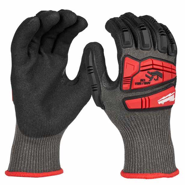 MILWAUKEE Impact Cut 5(E) Nitrile Dipped Gloves - 1 Pack 48738150