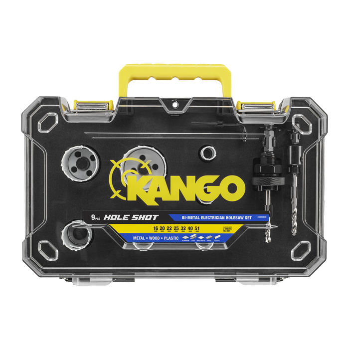 Kango 9-Piece Bi-Metal Electrician Set