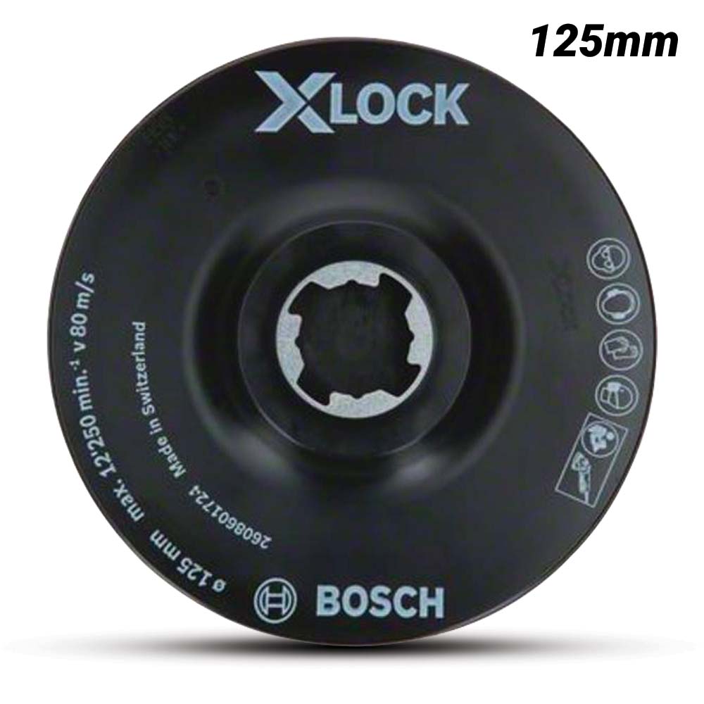 Bosch X-LOCK 125 MM SCM (2.608.601.724) 125mm (5") X-LOCK SCM Backing Pad