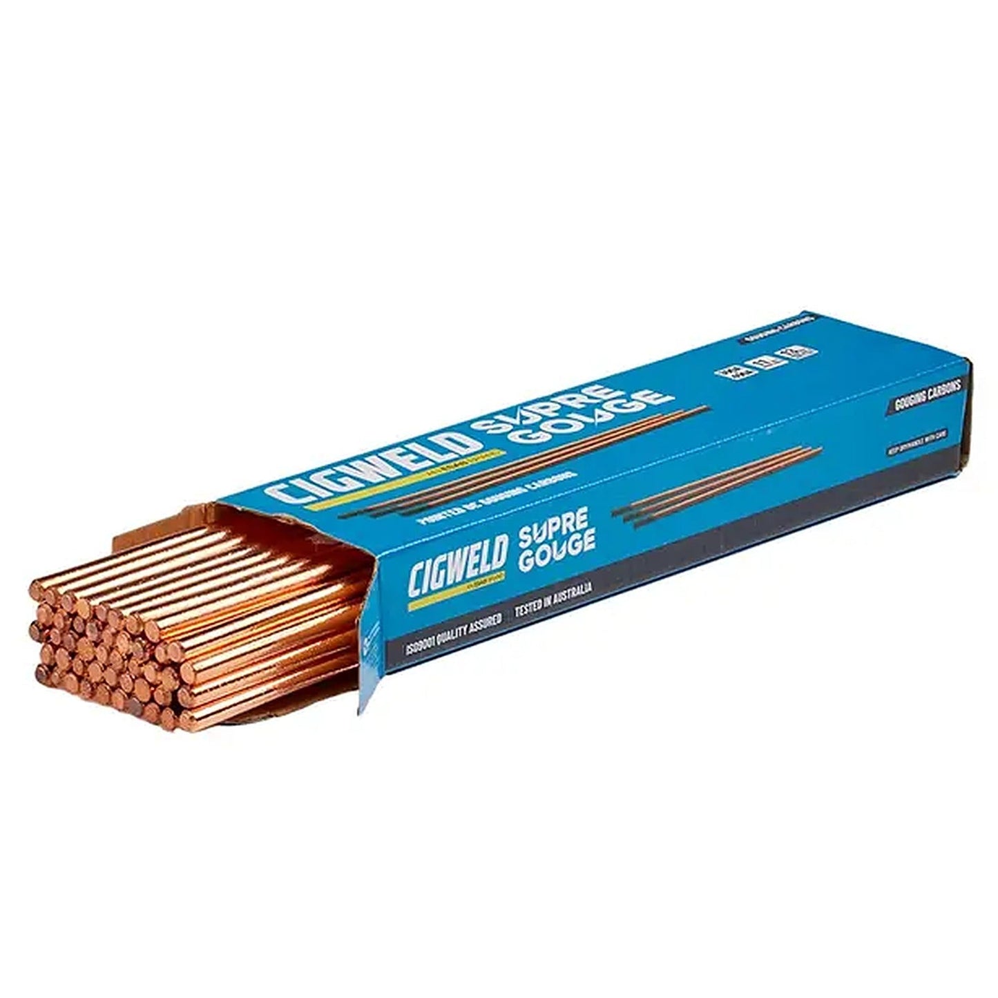 Cigweld Supre Pointed Carbon Gouging Electrodes 6.5mm — 50 Rods 22045003