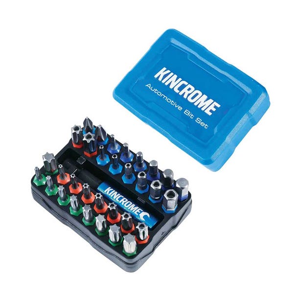 KINCROME 33 Piece Automotive Bit & Holder Set 13652