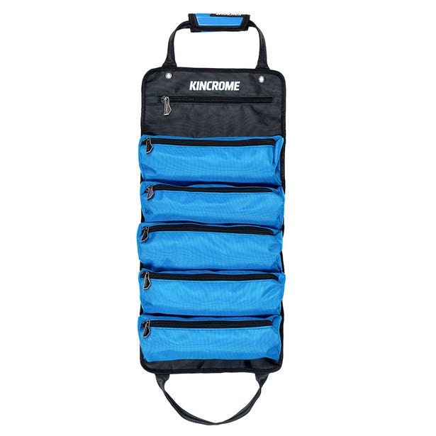 KINCROME 6 Zippered Pockets Tool Roll - Extra Large K13306