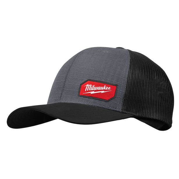 MILWAUKEE Gridiron Trucker Hat Grey 505GN