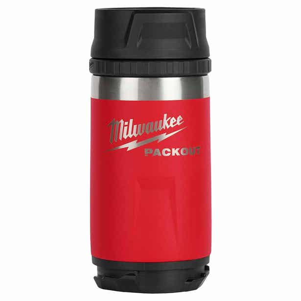 MILWAUKEE PACKOUT™ 354ml (12oz) Sip Lid Bottle - Red 48228391R