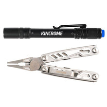 KINCROME Multi-Tool 15 Function & Penlight Torch AAA Bundle Set P6406
