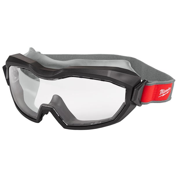 MILWAUKEE Non-Vented High-Profile Goggles 1 Pack - Clear 48732970
