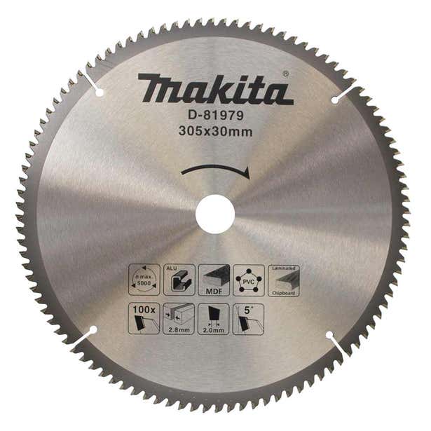 MAKITA Multi Cut 305mm x 30 x 100T TCT Saw Blade D-81979