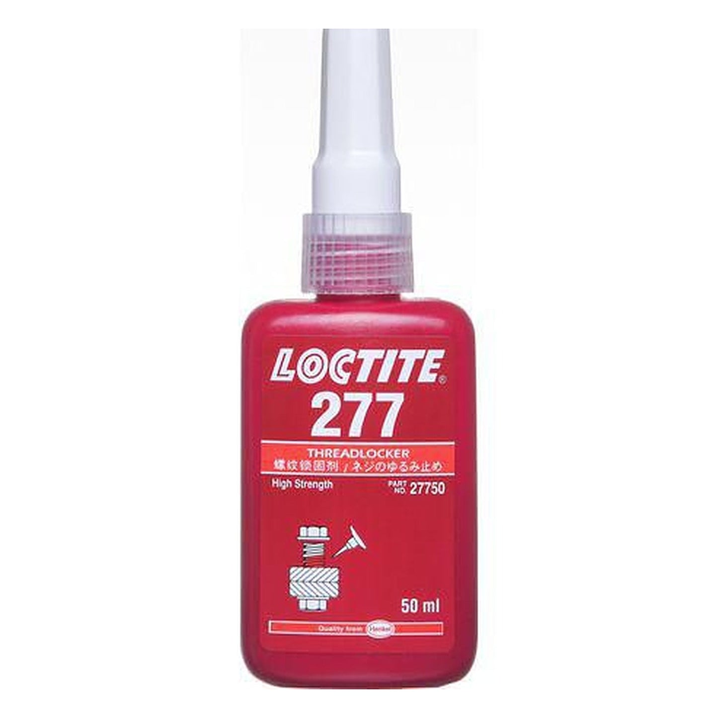 Loctite 277 Threadlocker High Strength Red 50ml