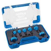 SUTTON 20-38mm 1/4-Hx Impact Bi-Metal Sheetmetal Holesaw - 8 Piece Set H119S08A
