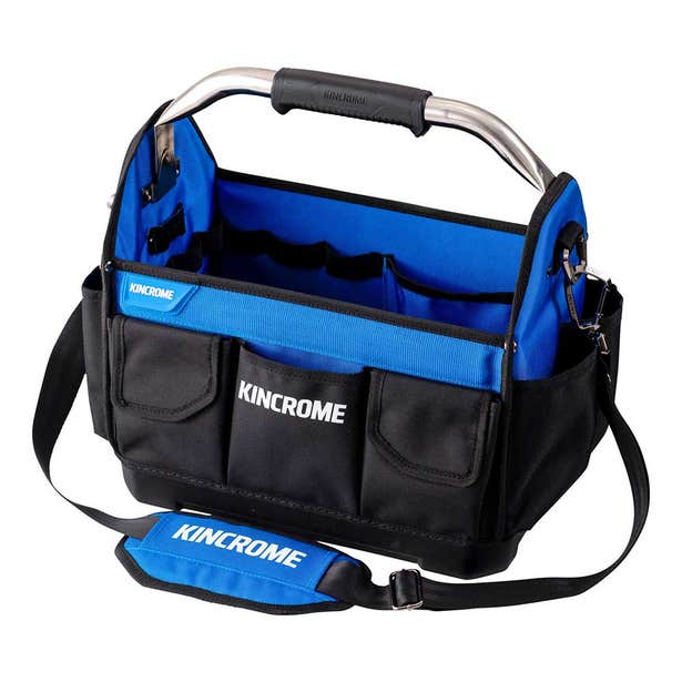 KINCROME 380mm Hard Base Open Tote Swivel Handle Bag K13521