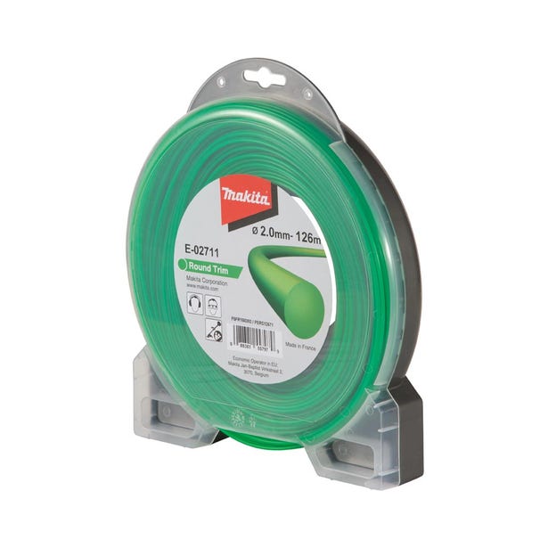 MAKITA 2mm x 126m Nylon Round Green Trimmer Line E-02711