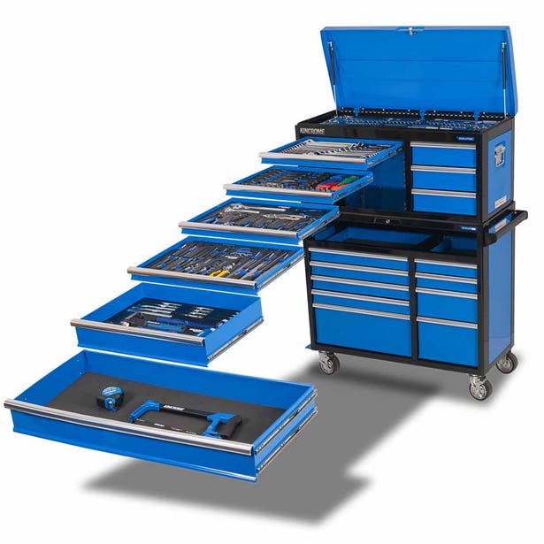 KINCROME 323 Piece EVOLUTION 41" 18 Drawer Workshop Tool Kit K1919TT