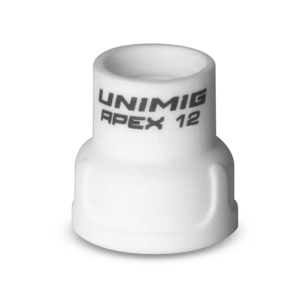 UNIMIG APEX TIG Ceramic Cup Size 12 Suit 9/17/18/20/26 U42021