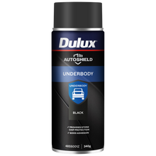 Spray Paint Dulux Autoshield 340G Black Underbody Coat