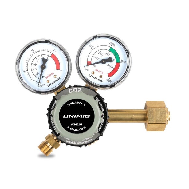 UNIMIG C02 Side Inlet Welding Regulator U11380