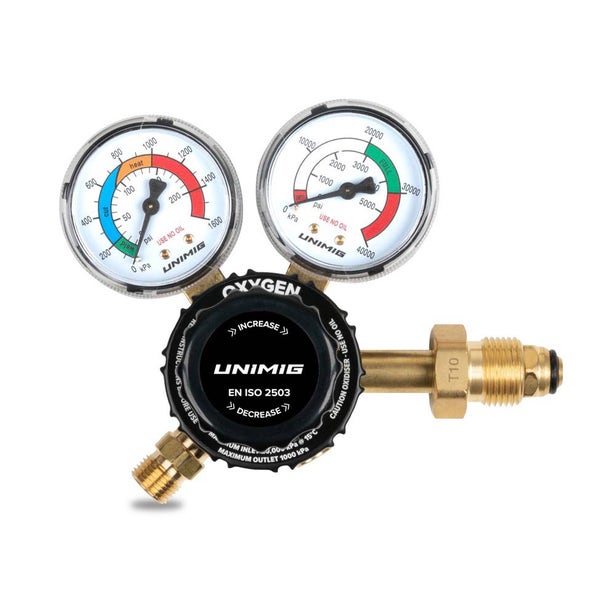 UNIMIG Oxygen Side Inlet Welding Regulator U11372