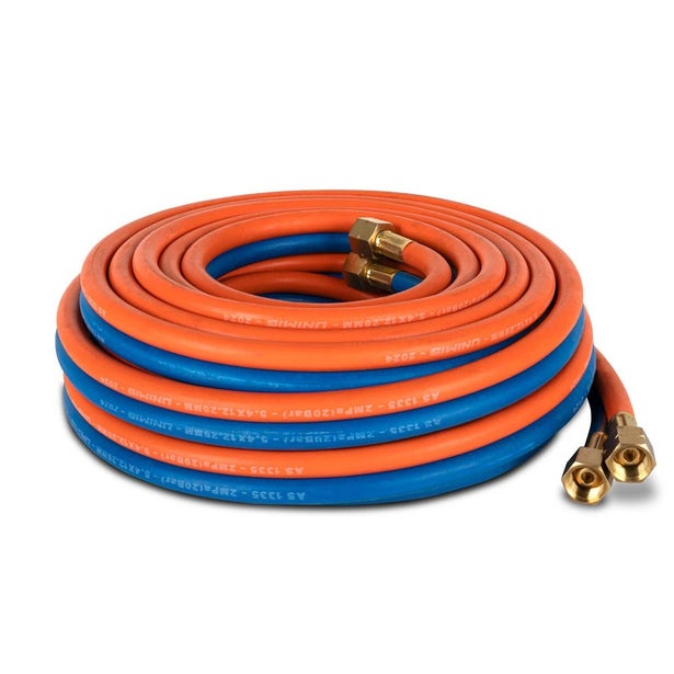 UNIMIG 5M OXY/LPG Twin Gas Hose Set U11474