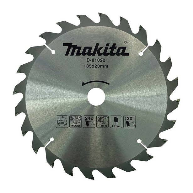 MAKITA 185mm x 20mm x 24T Economy TCT Saw Blade D-81022