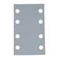 MAKITA 10 Piece 240G 80 x 130mm 8H H&L Paint Sanding Sheet E-23569