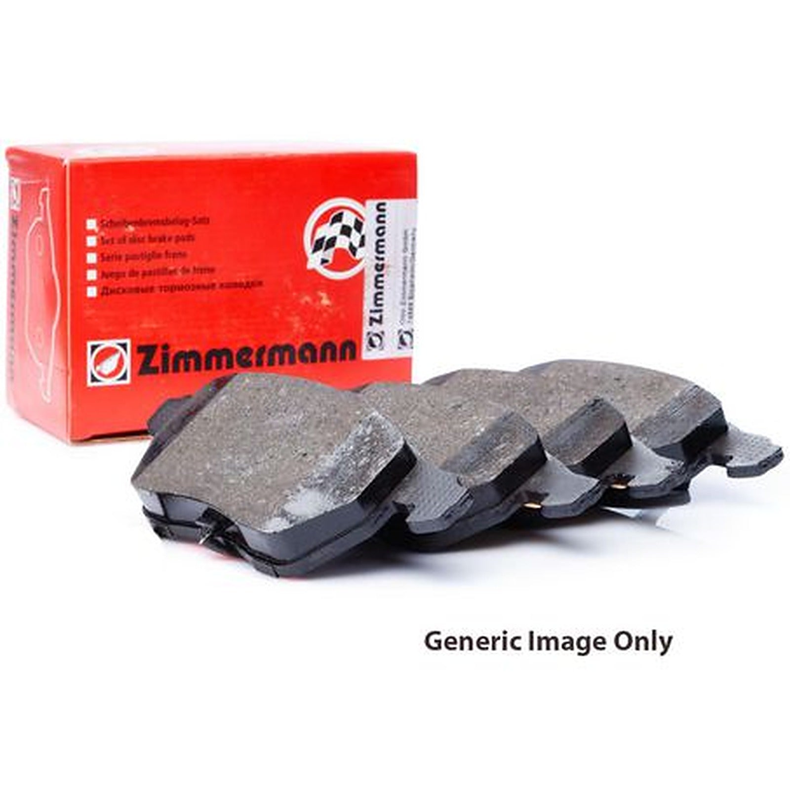 Zimmermann Brake Pad Set Front — Cupra/Skoda 25683.200.2