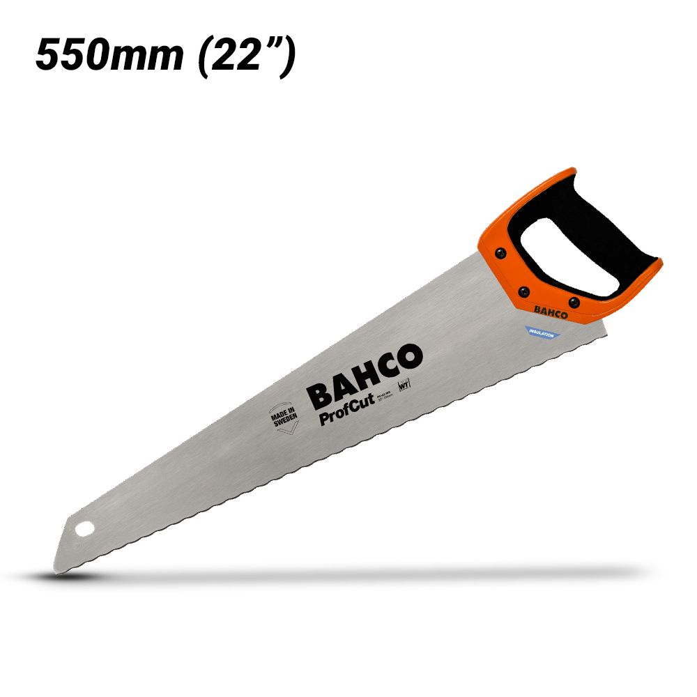 Bahco PC-22-INS Insulation Saw for Mineral Wool/Stone Wool/Eco Wool/Styrex