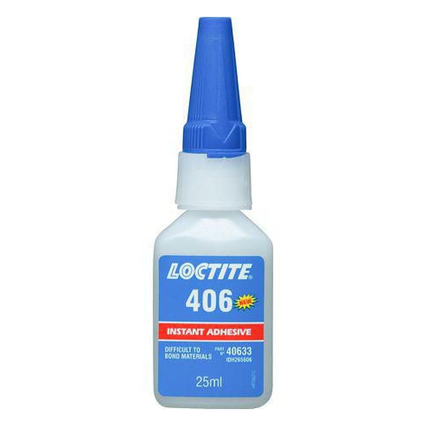Loctite 406 Instant Adhesive Low Viscosity Rubbers & Plastics 25ml 265606