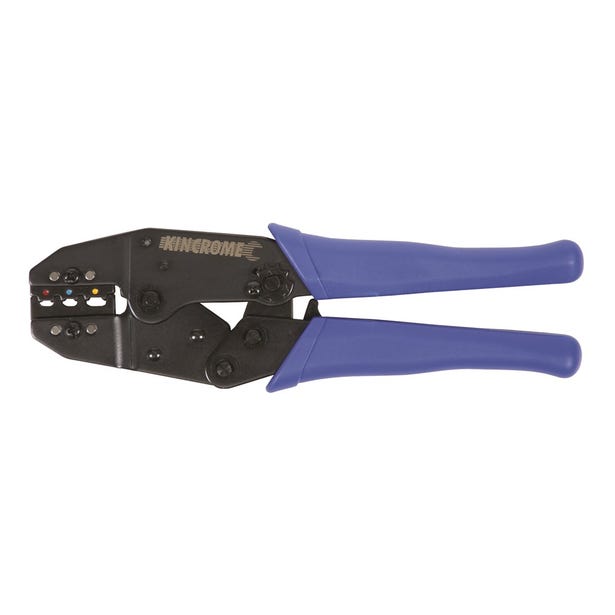 KINCROME 210mm Plastic Handle Grip Ratchet Crimper 17047