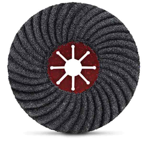 FLEXOVIT 180mm 36-Grit Semi-Flexible Grinding Disc - ZEC SEMIFLEX 66623322078