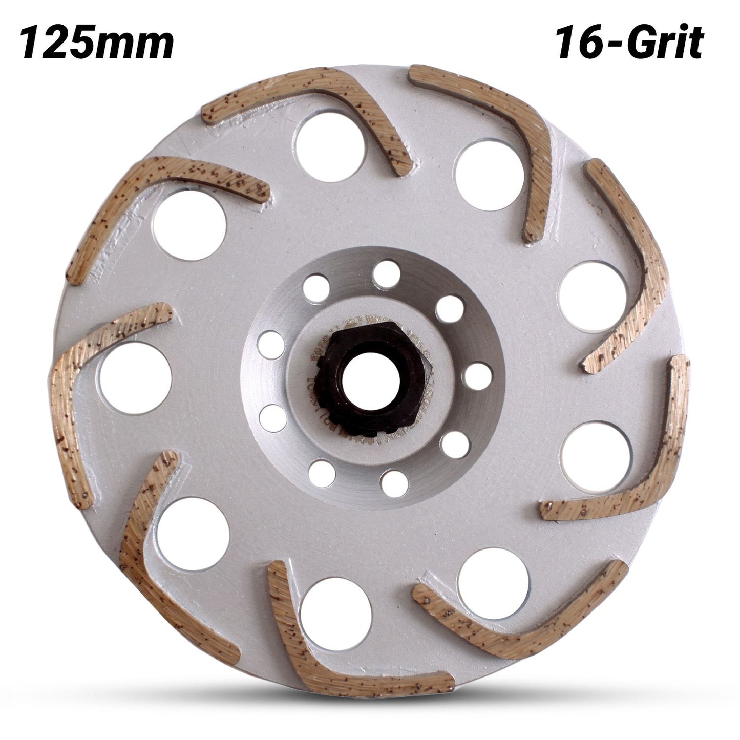 Husqvarna 585672302 125mm Spiral (Soft) 16-Grit Diamond Cup