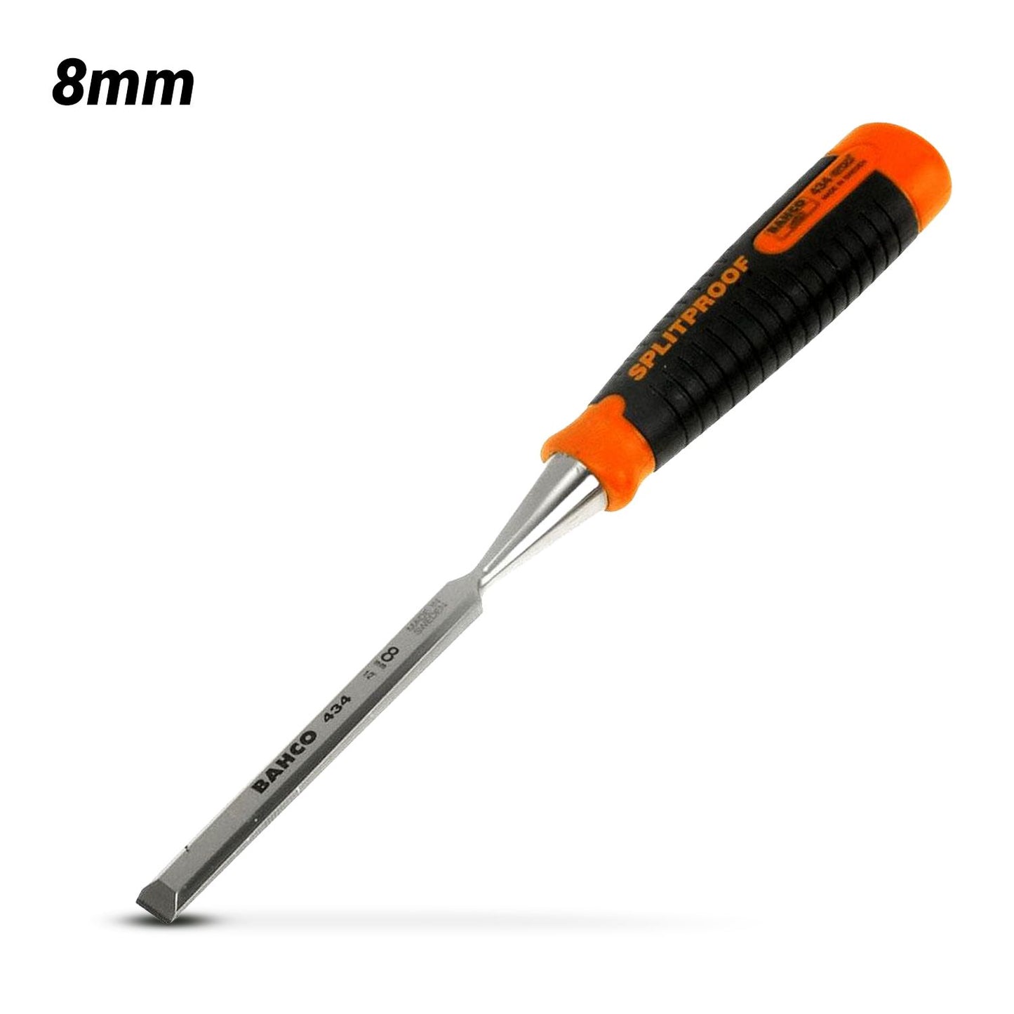 Bahco 434-8  434 Series SplitProof Bevel Edge Chisel