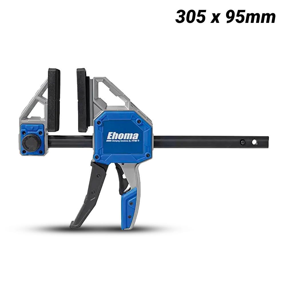 Ehoma EC-TC12 350kg Clamp Force 305mm x 95mm Cast Alloy Bar Clamp & Spreader