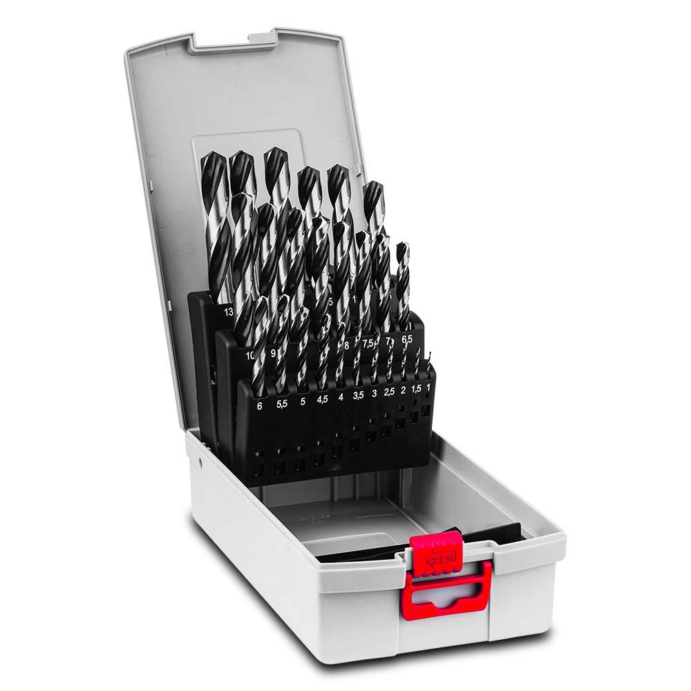 Bosch TWIST DRILL (2.608.577.352) 25pce 1mm-13mm 135° PointTeQ HSS Twist Drill Bit Set
