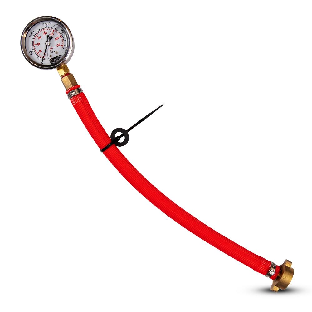 PlumBOSS HTK01NSW Water Pressure Gauge with Hose NSW Size with LF Gauge - NSW USE ONLY