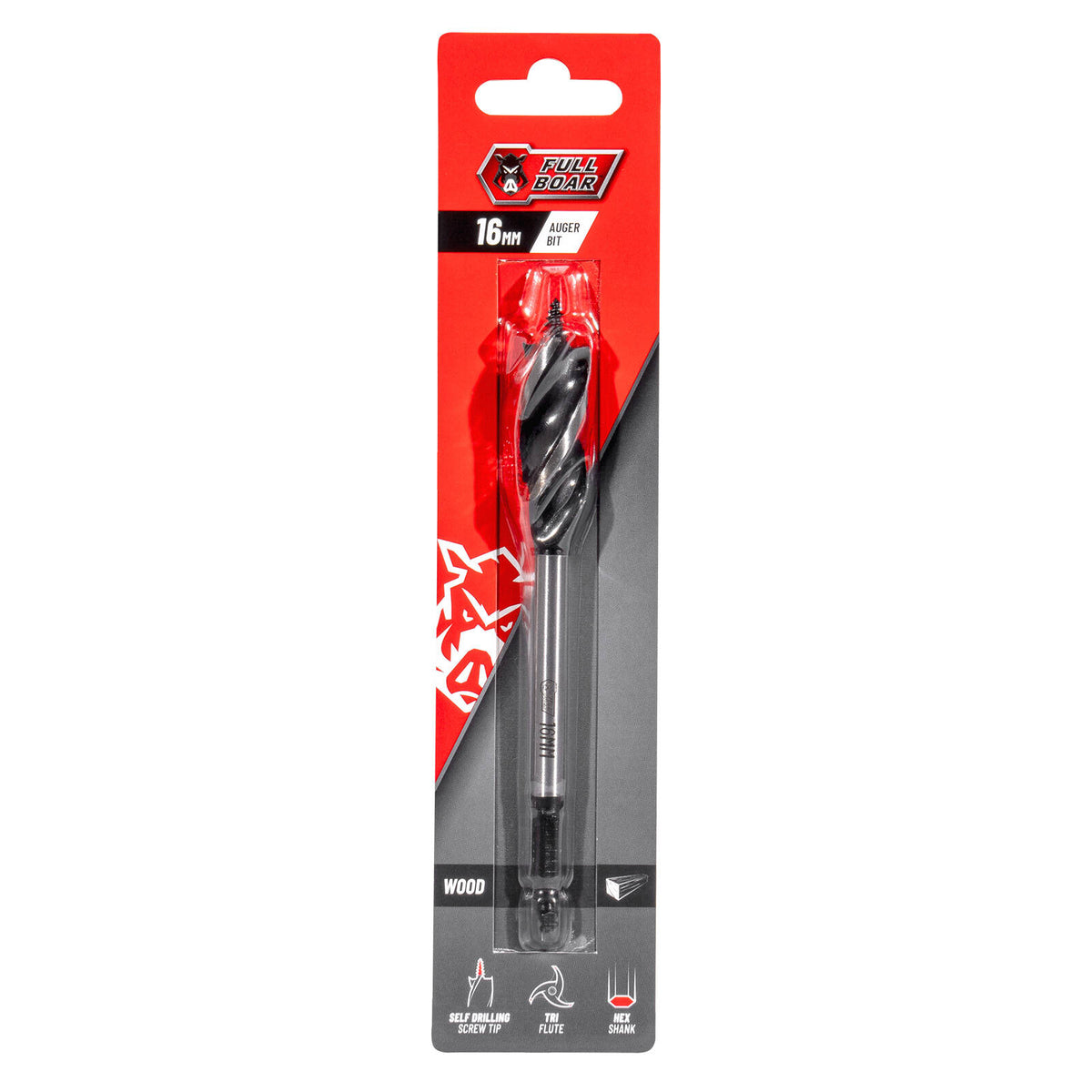 Full Boar 16mm Auger Bit FAB-16