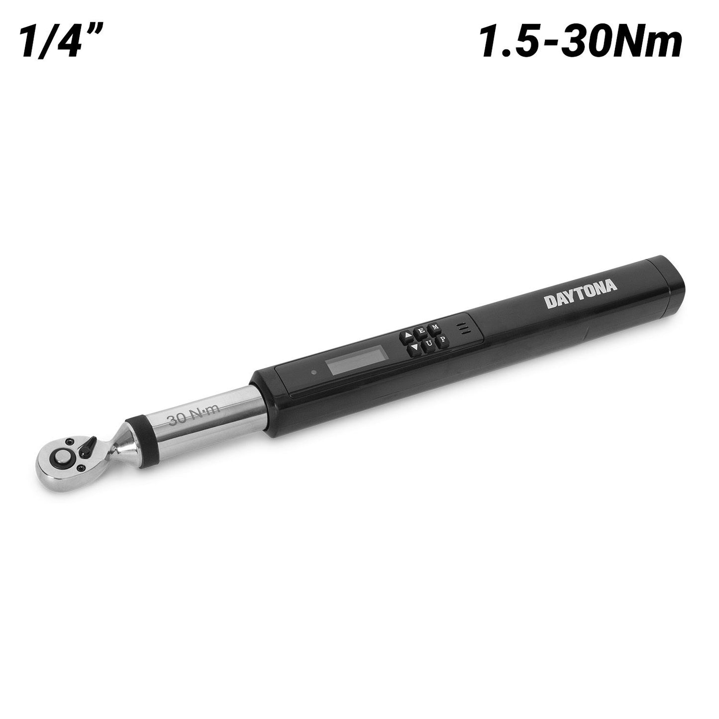 Daytona D14T30 1/4" Drive 403mm 1.5-30Nm Digital Torque Wrench