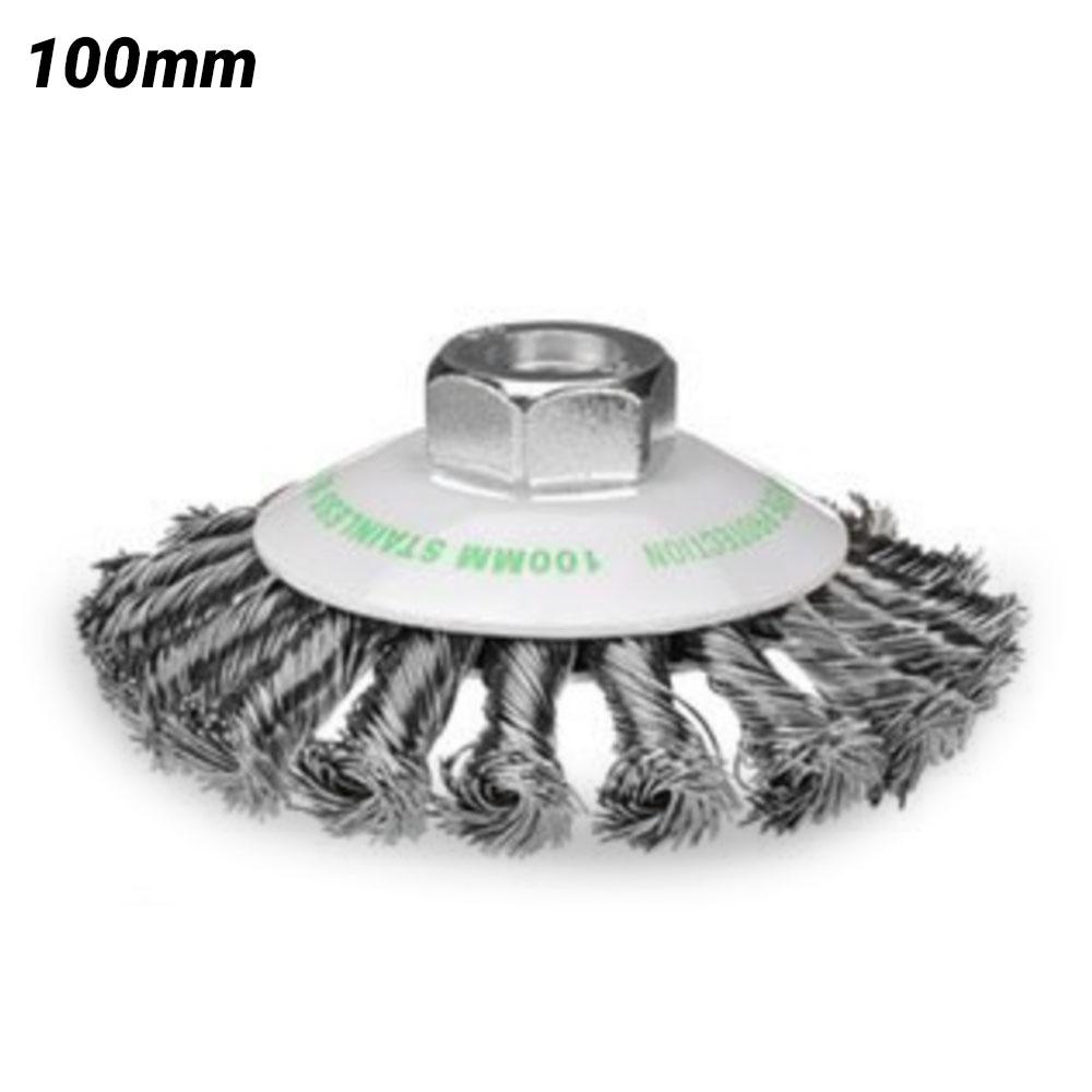 Bordo 5113-100-3.5 100mm 0.50mm Twist Knot Bevel Brush