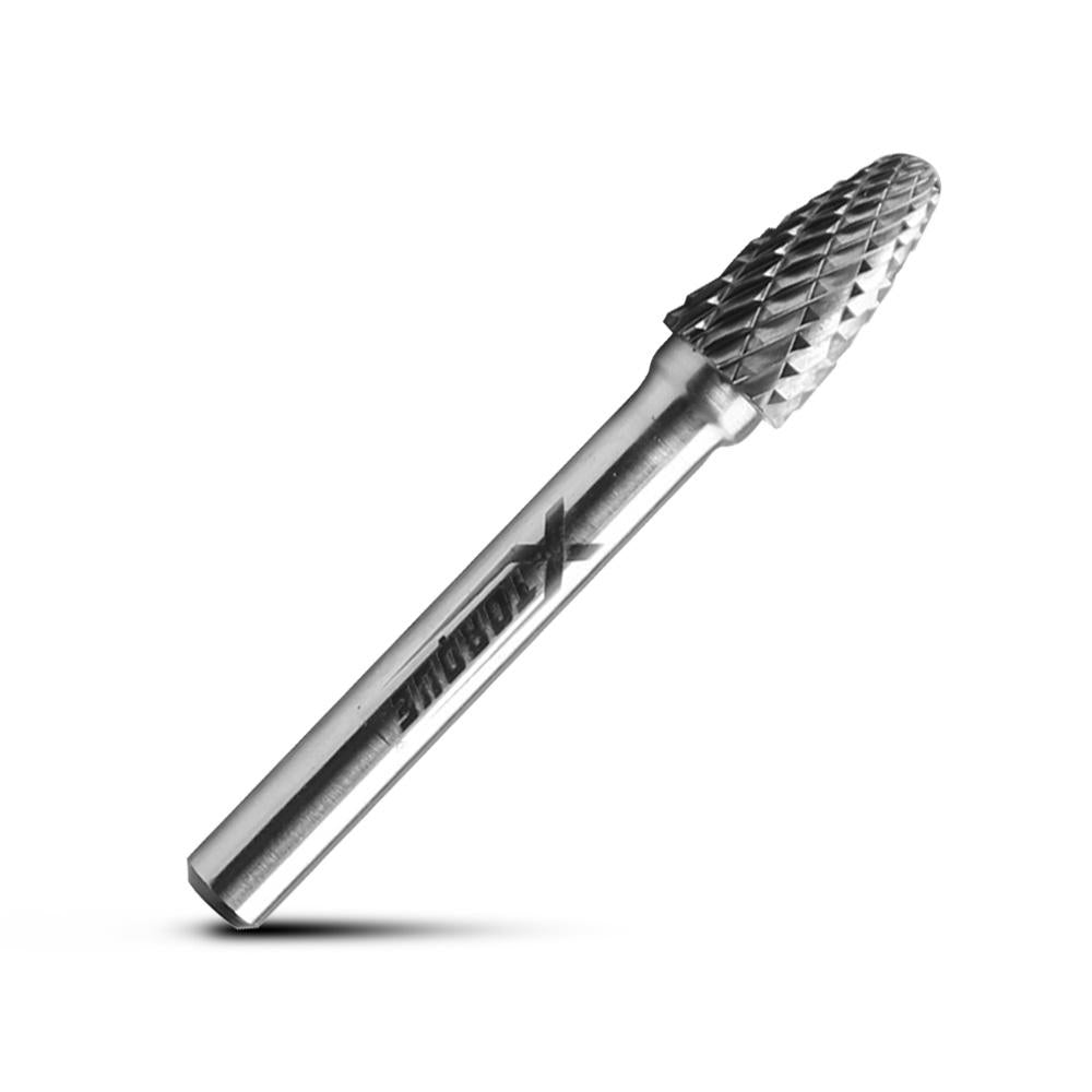 Xtorque XBF1020 10mm x 20mm 1/4" Drive Tungsten Carbide Arch Nose Burr
