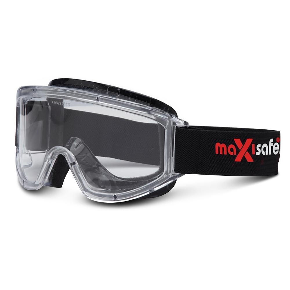 Maxisafe ESG456 Foam Bound Anti-Fog Safety Goggles with Clear Lens