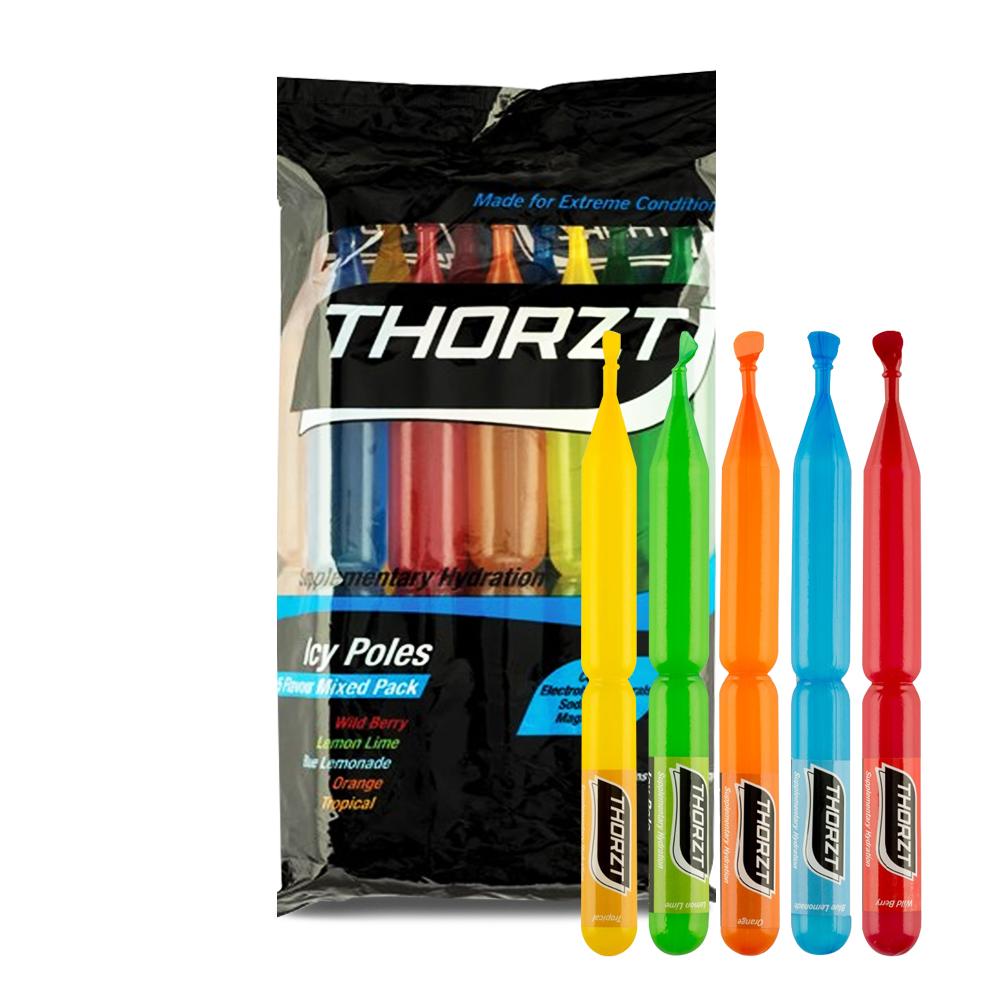 THORZT ICEMIX 10 x 90ml Electrolyte Icy Pole Mixed Flavour Pack