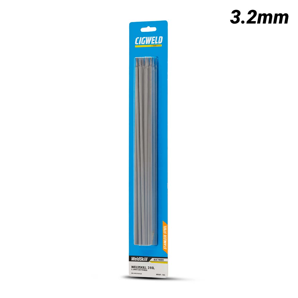 Cigweld WEH0232 10-Pack 3.2mm Weldskill Harda Steel Electrode