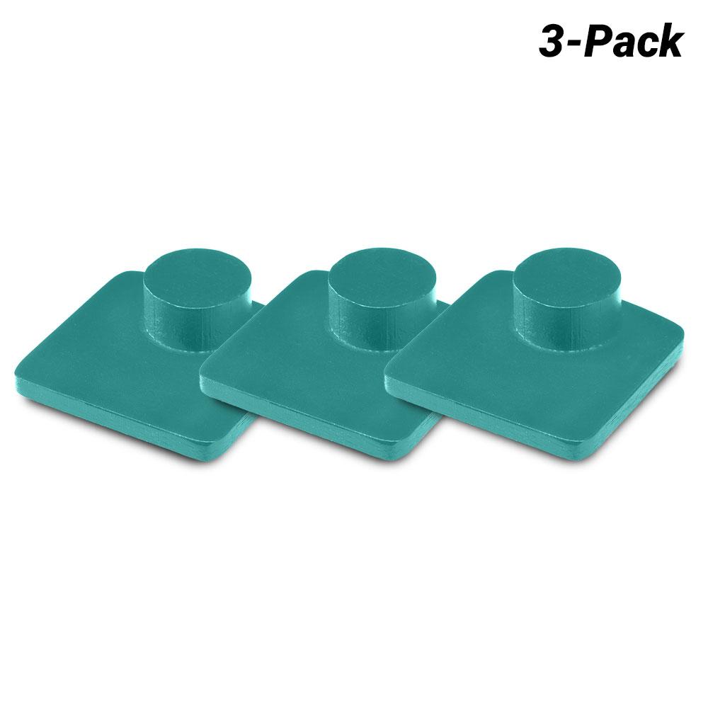 Husqvarna 503847908 Single Grinding Shoe 100 Grit 3-Pack Soft Bond Wedges