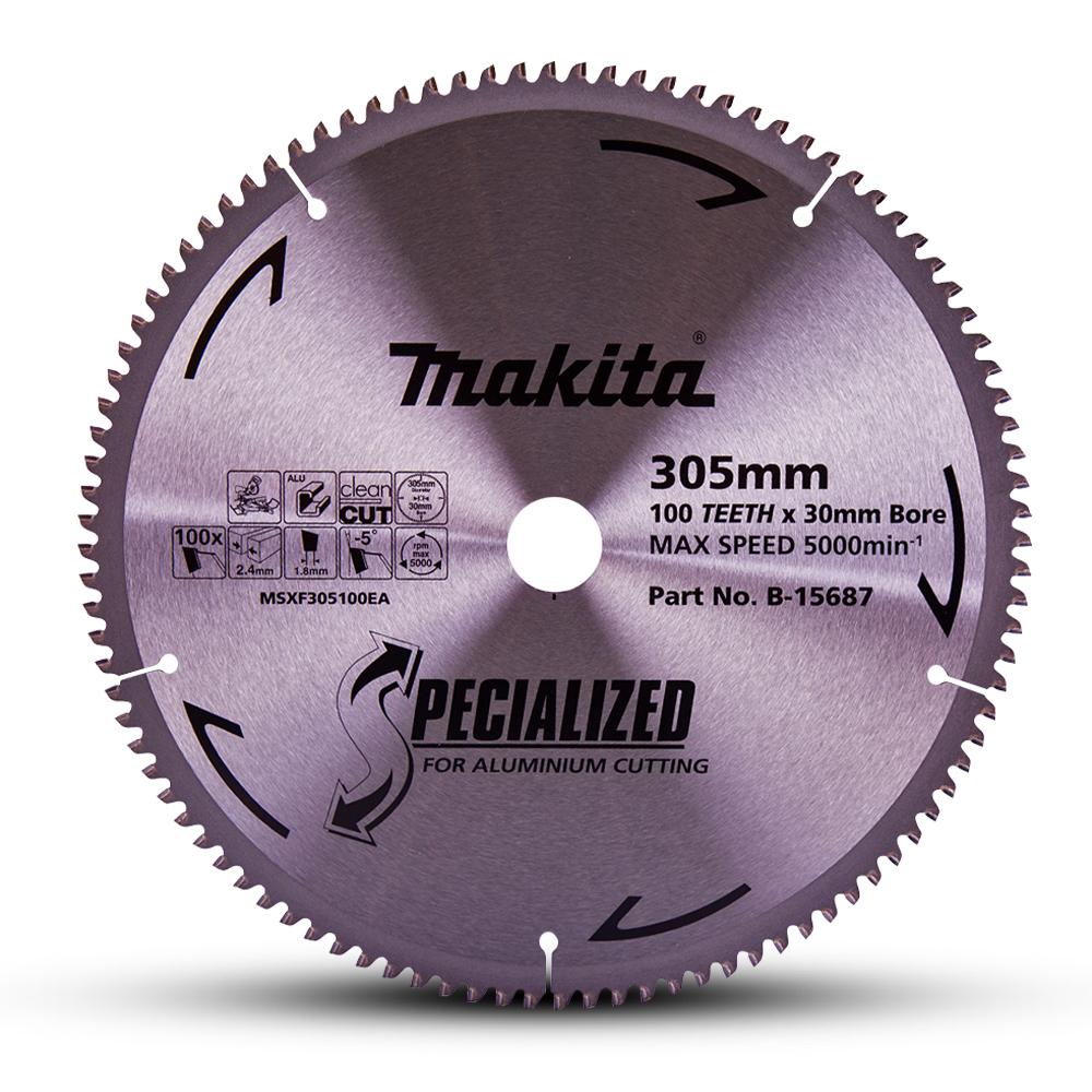 Makita B-15687 305mm (12") 100T Aluminium Cutting TCT Saw Blade