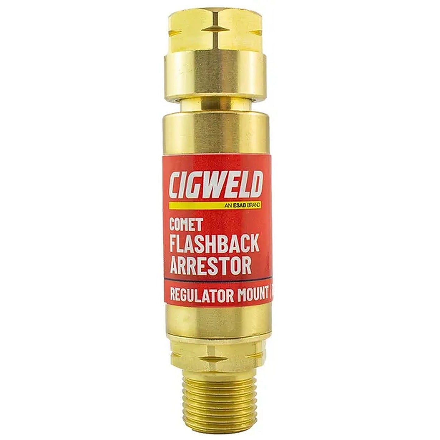 Cigweld Comet Flashback Arrestor Regulator Mount Fuel 3/8 BSP LH 308987