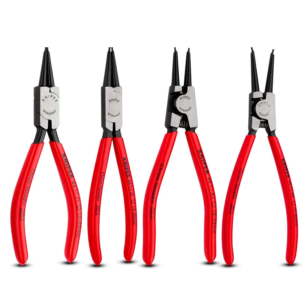 Knipex 002003V02 4pce Circlip Plier Set