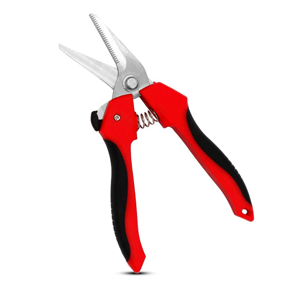 T&E Tools 6974 185mm (7 1/4") Multi Purpose Bent Shears Stainless Steel