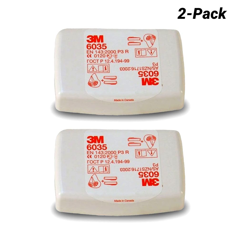 3M 6035 (CR180811885) 2-Pack P2/P3* Particulate Filter