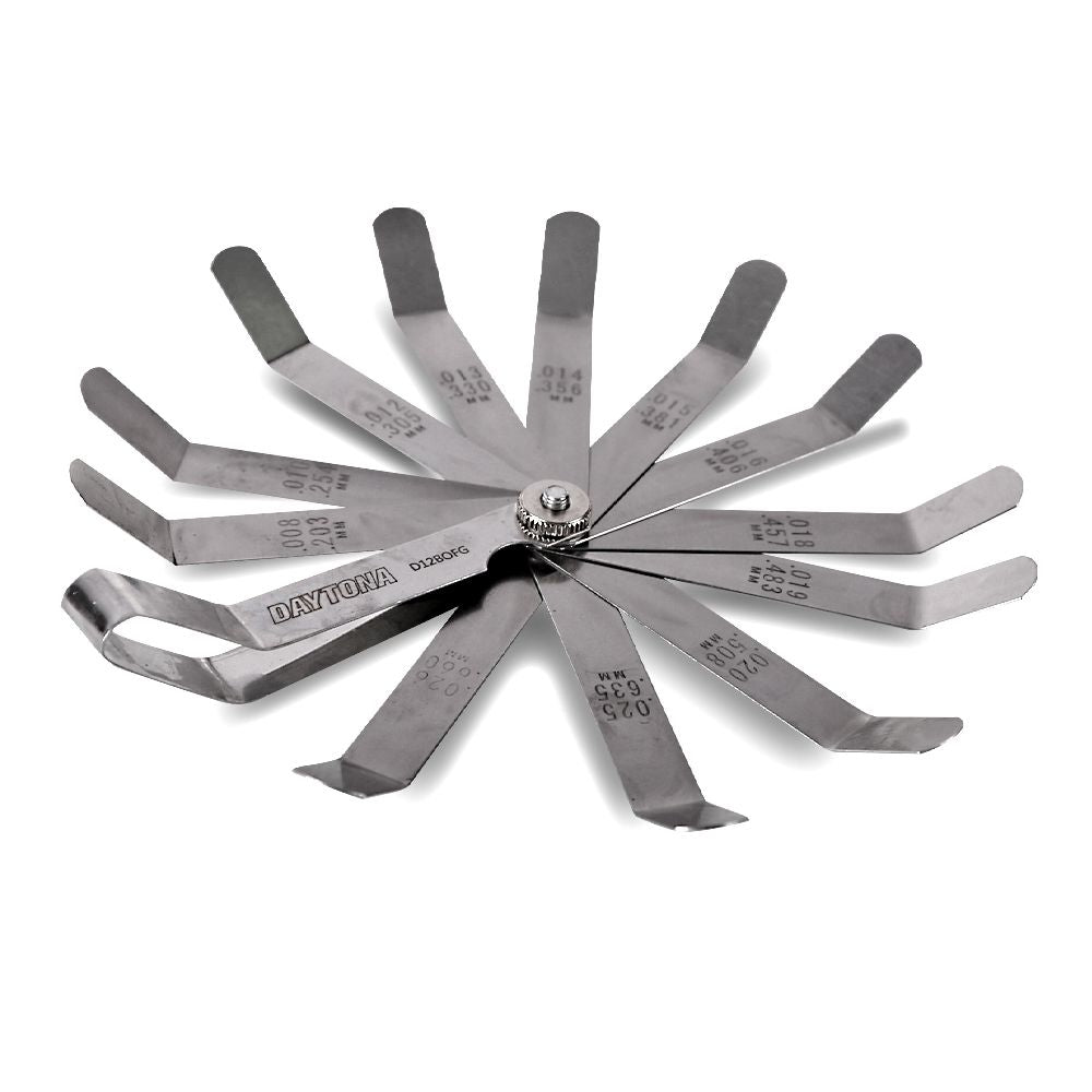 Daytona D12BOFG 12pce Blade Offset Feeler Gauge Set