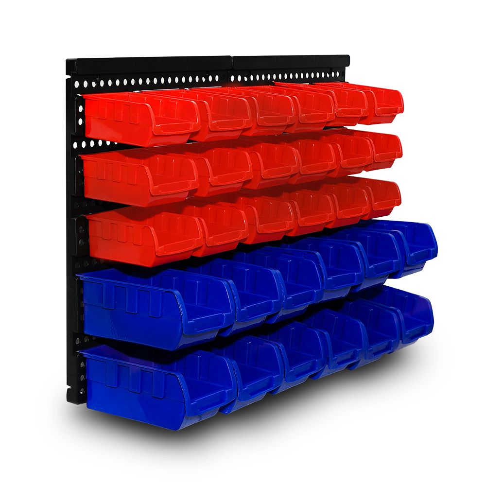 Daytona DWSR30 30 Bin Wall Mounted Storage Rack