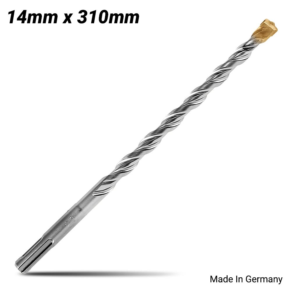 Xtorque X14310 Platinum SDS PLUS 14mm x 310mm Platinum 2 Cutter Drill Bit - MADE IN GERMANY